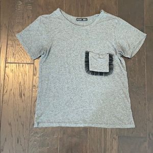 Zara Collection tee with pocket